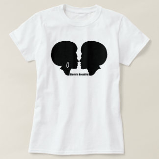 Zwart is prachtig T-shirt