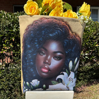 Zwart is prachtig tote bag