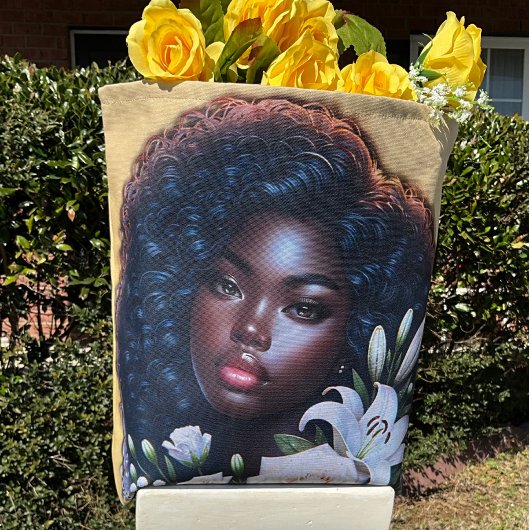 Zwart is prachtig tote bag