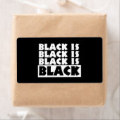 Zwart is zwart etiket (Insitu)