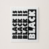 Zwart Is Zwart Legpuzzel (Verticaal)