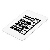 Zwart is zwart magneet (Linkerzijde)