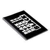 Zwart is zwart notitieboek (Rechterzijde)