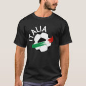 Zwart Italië T-shirt. 01 T-shirt (Voorkant)