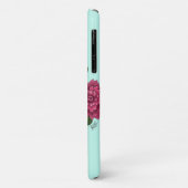 Zwart Jaguar Portret Bloemen Case-Mate iPhone Case (Achterkant/links)