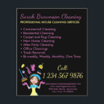 Zwart Janitorial Maid House Cleaning Flyer<br><div class="desc">Zwart Janitorial Maid House Cleaning Flyer</div>