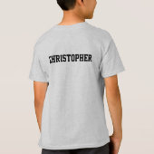  zwart japan inoue ma oosters t-shirt (Achterkant)