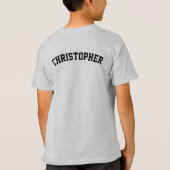  Zwart Japan Seishinkai Mon Oriental T-shirt (Achterkant)