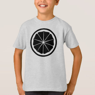 Zwart Japan Seishinkai Mon Oriental T-shirt