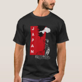 Zwart Japan T-shirt (Voorkant)