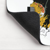 Zwart Japans Catzilla Sunset - Clic Fit Muismat (Hoek)