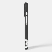 Zwart Japans Matsuri Happi jas Case-Mate iPhone Case (Achterkant / Links)