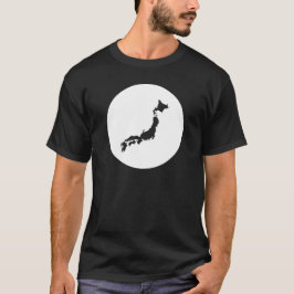 Zwart-Japanse T-shirt