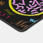 Zwart Joker Mah Jong Place Mat (Hoek)