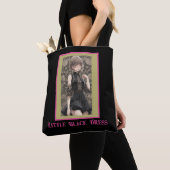  zwart jurk Glamour LBD Tote Bag (Dichtbij)