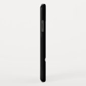 Zwart kalm houden en doorgaan Case-Mate iPhone case (Achterkant/rechts)