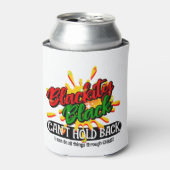 ZWART KAN DE 19E NIET TEGENHOUDEN BLIKJESKOELER (Blikje Voorkant)