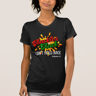 ZWART KAN DE 19E NIET TEGENHOUDEN T-SHIRT