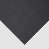 Zwart Kant Mat Cinder Zwart Tissuepapier (Detail)