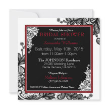 Zwart Kant Wit Modern Gothic Vrijgezellenfeest