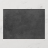 zwart karton Vlourish Wedding Informatiekaartje (Achterkant)