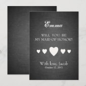 Zwart karton zal je zijn... kaart (Voorkant / Achterkant)