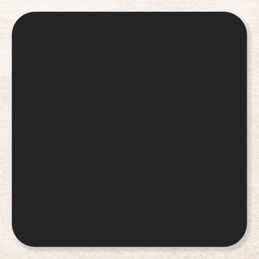 Zwart Kartonnen Onderzetters (Voorkant)