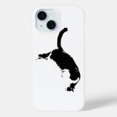 Zwart Kat Case-Mate iPhone Case (Achterkant)