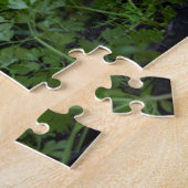 Zwart kat in de tuin, 252 stuks legpuzzel (Zijkant)