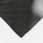 Zwart Kat Lover Afbeelding met Motivatie Citaat Fleece Deken (Hoek)