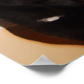 Zwart Kat Poster (Hoek)