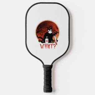 Zwart Kat Wat Kat Muderous T Shirtblack kat wat Pickleball Paddle