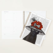 Zwart katje met Pet van Fabulous Planner (Display)