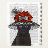 Zwart katje met Pet van Fabulous Planner (Achterkant)