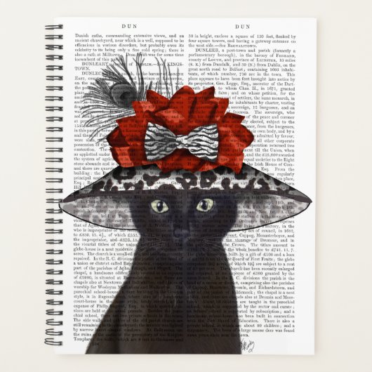 Zwart katje met Pet van Fabulous Planner (Voorkant)