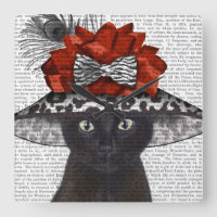 Zwart katje met Pet van Fabulous