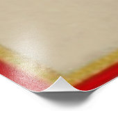 Zwart kattefortuinzetspel foto afdruk (Hoek)