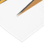 Zwart kattenontwerp uit de middeleeuwen tafelkleed (Gekanteld)