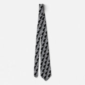 Zwart Kattenpak Shirt Accessoire Stropdas Grijs (Achterkant)