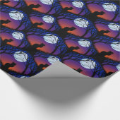 Zwart kattenpapier voor het oppakken van papierkat cadeaupapier (Hoek)