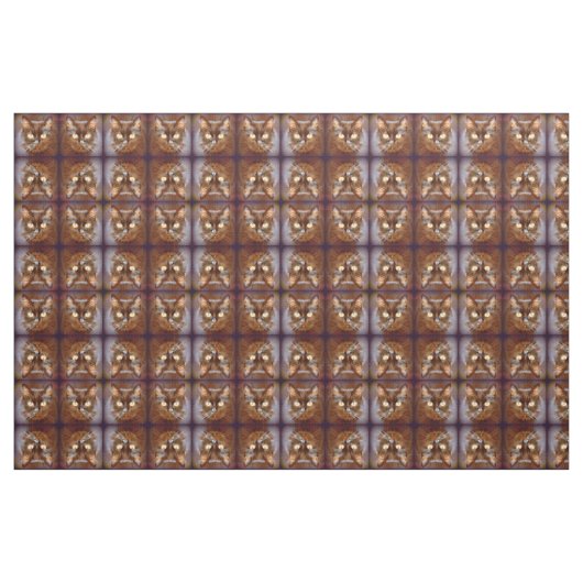 zwart kattenpatroon stof (Yard (91,4 cm))