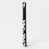 Zwart kattenpictogram met poten Case-Mate iPhone case (Achterkant/links)