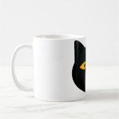 zwart kattepictogram koffiemok (Links)