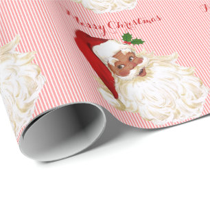 Zwart kerstcadeaupapier, rood wit omslagpapier cadeaupapier