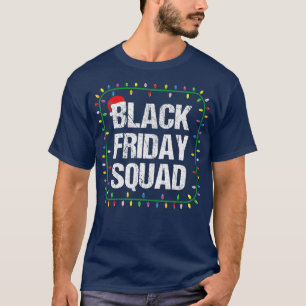  Zwart kerstlicht op vrijdagplein T-shirt
