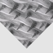 Zwart Kerstpatroon#10 ID1009 Tissuepapier (Detail)
