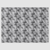 Zwart Kerstpatroon#10 ID1009 Tissuepapier (Voorkant)
