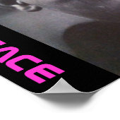 Zwart kind poster (Hoek)