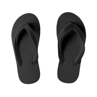 Zwart Kinder Teenslippers