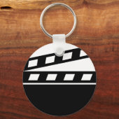 Zwart klapbord sleutelhanger (Voorkant)